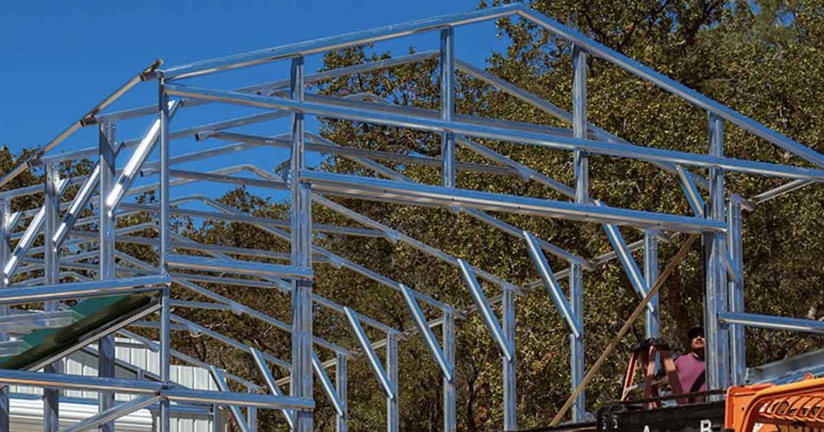 What is galvanized steel for carports made out of? article preview