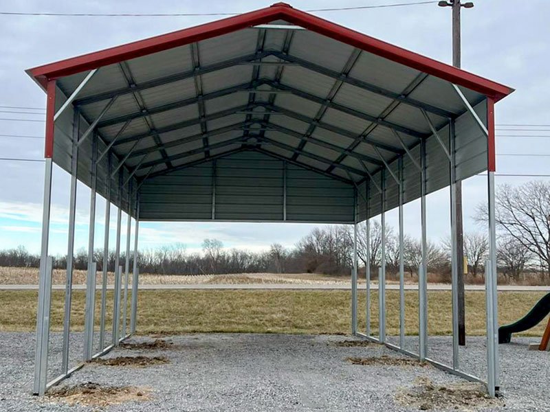 Vertical Roof Carports in Northern California