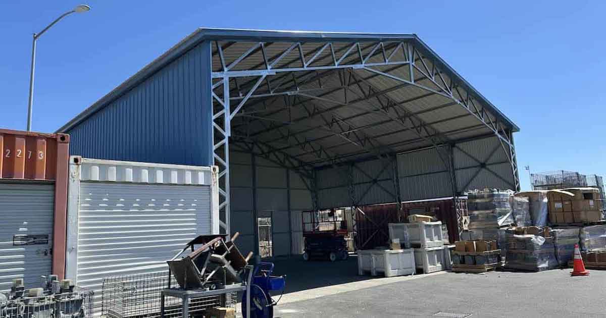 Wide Span Metal Building