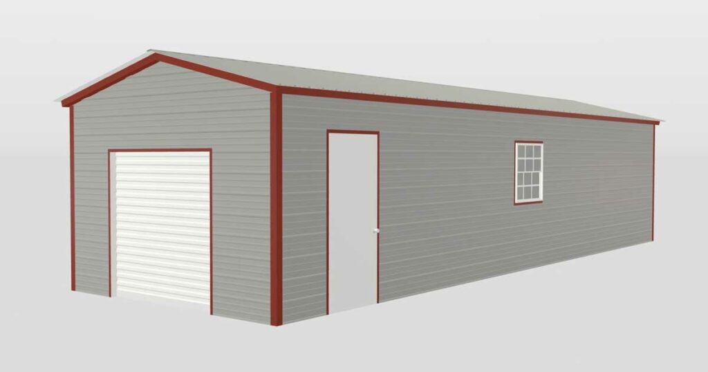 12 x 38 x 8 Metal Garage Storage Unit