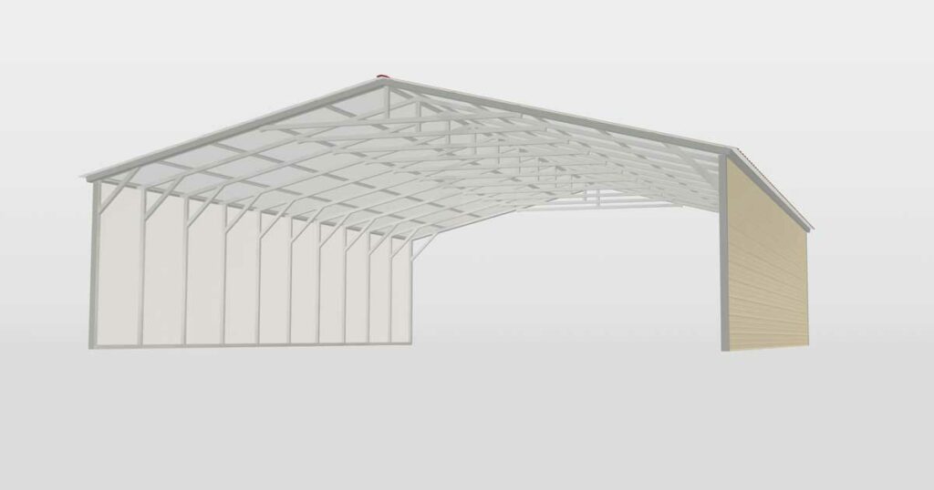 30 x 40 x 8 carport