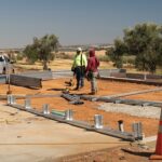 carport installers at work